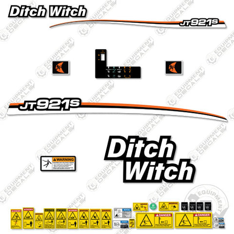 Fits Ditch Witch JT921S Decal Kit Directional Drill