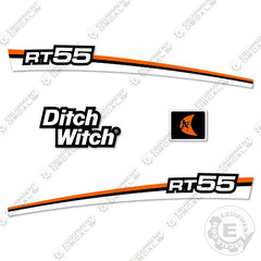 Fits Ditch Witch RT-55 Decal Kit Trencher