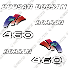 Fits Doosan 460 Plus Decal Kit Skid Steer