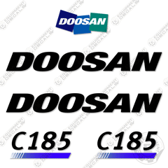 Fits Doosan C185 Decal Kit Compressor