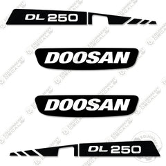Fits Doosan DL 250 Decal Kit Wheel Loader
