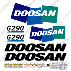 Fits Doosan G290 Decal Kit Compressor