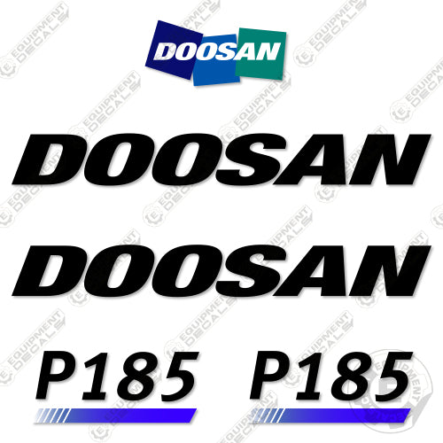 Fits Doosan P185 Decal Kit Compressor