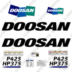 Fits Doosan P425 HP375 Decal Kit Compressor