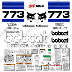 Fits Bobcat 773 Skid Steer Decal Kit (BLUE)