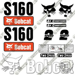 Fits Bobcat S160 Decal Kit Skid Steer