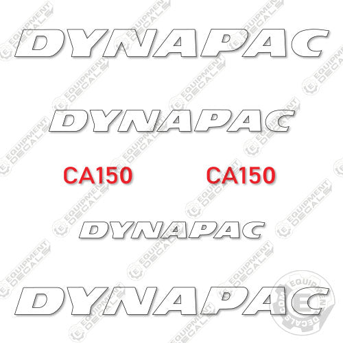Fits Dynapac CA150 Decal Kit Roller