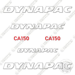 Fits Dynapac CA150 Decal Kit Roller