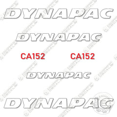 Fits Dynapac CA152 Decal Kit Roller