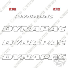Fits Dynapac CA250D Series 2 Decal Kit Roller