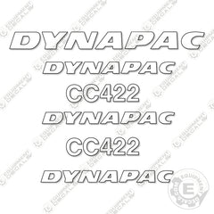 Fits Dynapac CC422 Decal Kit Roller