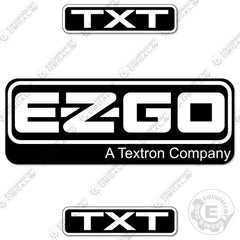 Fits EZGO TXT Decal Kit Golfcart