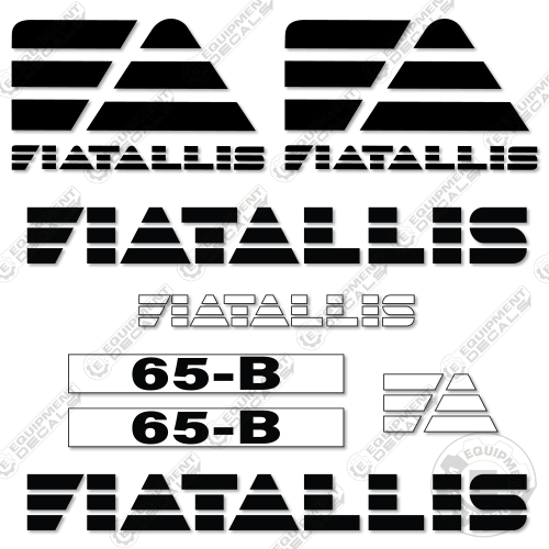 Fits Fiat Allis 65-B Decal Kit Grader