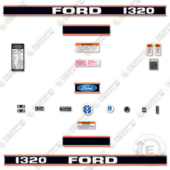 Fits Ford 1320 Decal Kit Tractor