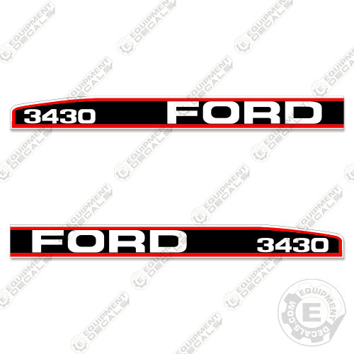Fits Ford 3430 Decal Kit Tractor (Air-Conditioned Cab)