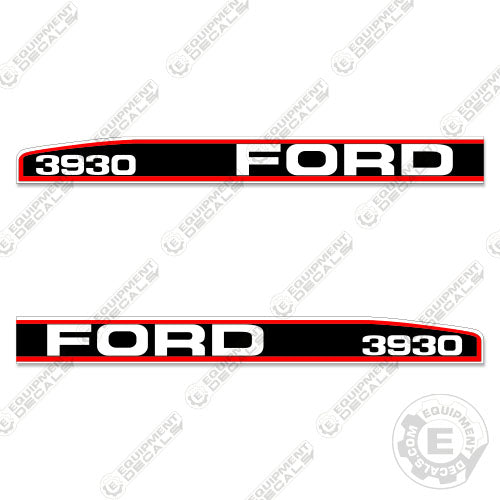 Fits Ford 3930 Decal Kit Tractor (Air-Conditioned Cab)