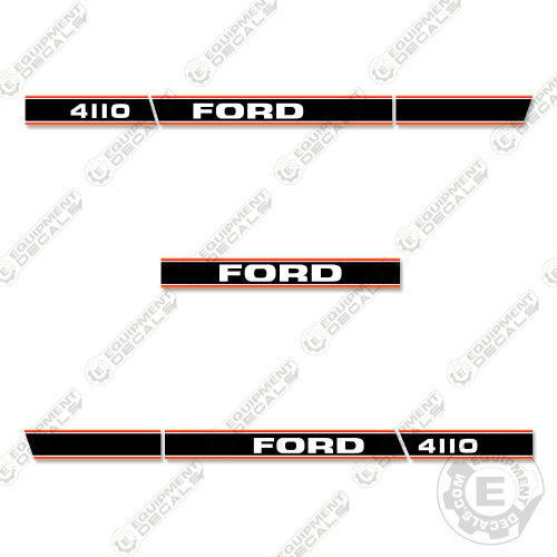 Fits Ford 4110 Decal Kit Tractor