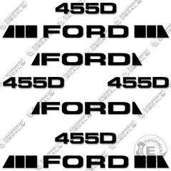 Fits Ford 455D Decal Kit Backhoe