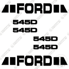 Fits Ford 545D Decal Kit Tractor