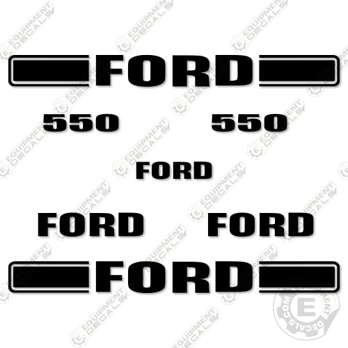 Fits Ford 550 Decal Kit Backhoe