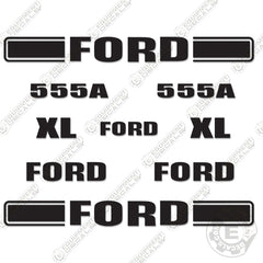 Fits Ford 555A Decal Kit Backhoe