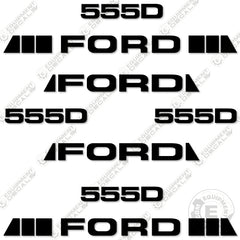 Fits Ford 555D Decal Kit Backhoe