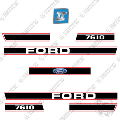 Fits Ford 7610 Decal Kit Tractor