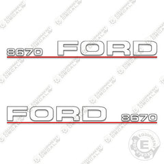 Fits Ford 8670 Decal Kit Tractor