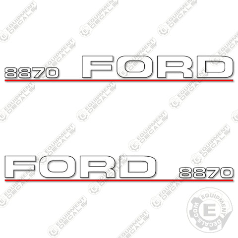 Fits Ford 8870 Decal Kit Tractor