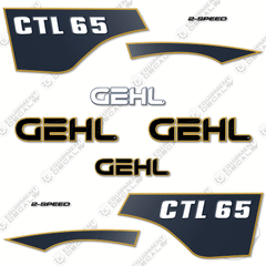 Fits GEHL CTL65 Decal Kit Skid Steer