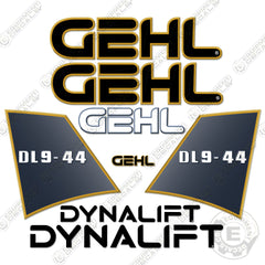 Fits GEHL DL9-44 Decal Kit Telescopic Forklift