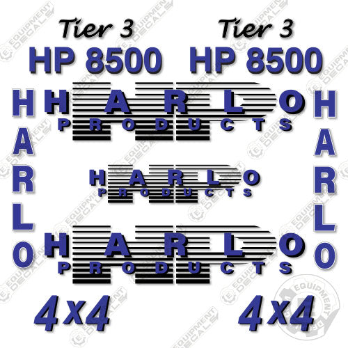 Fits Harlo HP8500 Decal Kit Forklift