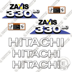 Fits Hitachi ZX330LC Decal Kit