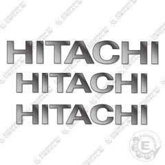 Fits Hitachi ZX225 Boom and Counterweight Decal Kit