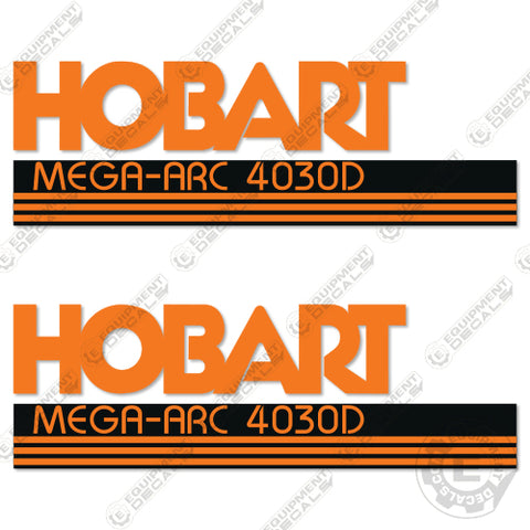 Fits Hobart Mega-Arc 4030D Welder Decal Kit