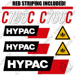 Fits Hypac C766C Decal Kit Roller