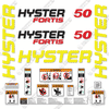 Image of Fits Hyster Fortis E50Z-33 Decal Kit Forklift