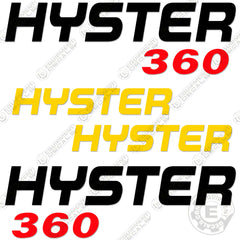 Fits Hyster 360 Decal Kit Forklift