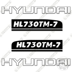 Fits Hyundai HL730TM-7 Decal Kit Wheel Loader