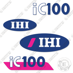 Fits IHI IC100 Decal Kit Crawler Carrier
