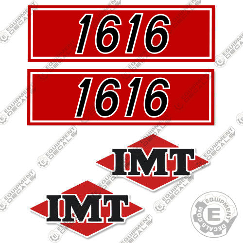 Fits IMT Crane Truck 1616 Series Decal Kit