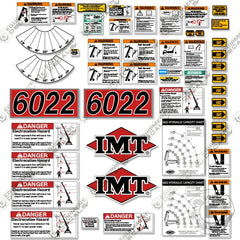 Fits IMT Crane Truck 6022 Decal Kit