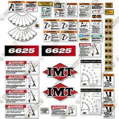 Fits IMT Crane Truck 6625 Decal Kit - (New Style)