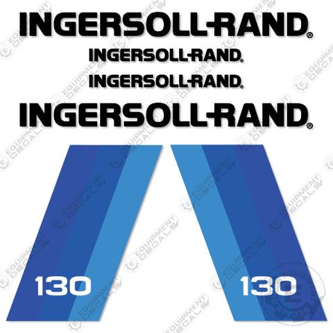 Fits Ingersoll-Rand 130 Decal Kit Compressor