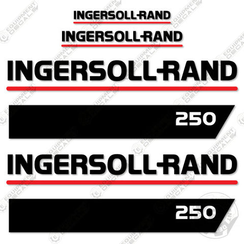 Fits Ingersoll-Rand 250 Decal Kit Compressor