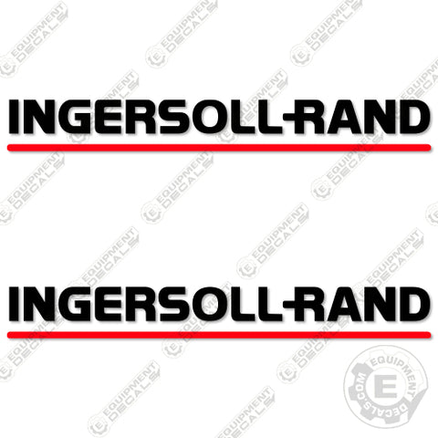 Fits Ingersoll-Rand Logo Decals 41"