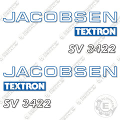 Fits Jacobsen SV3422 Decal Kit Utility Vehicle