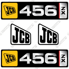 Fits JCB 456ZX Decal Kit Wheel Loader