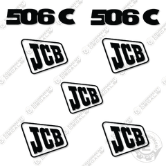 Fits JCB 506C Decal Kit Telehandler