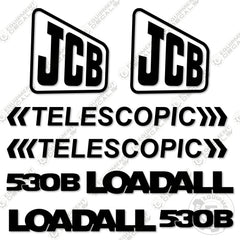 Fits JCB 530B Decal Kit Telehandler